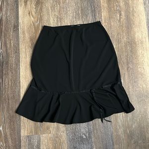 Black skirt